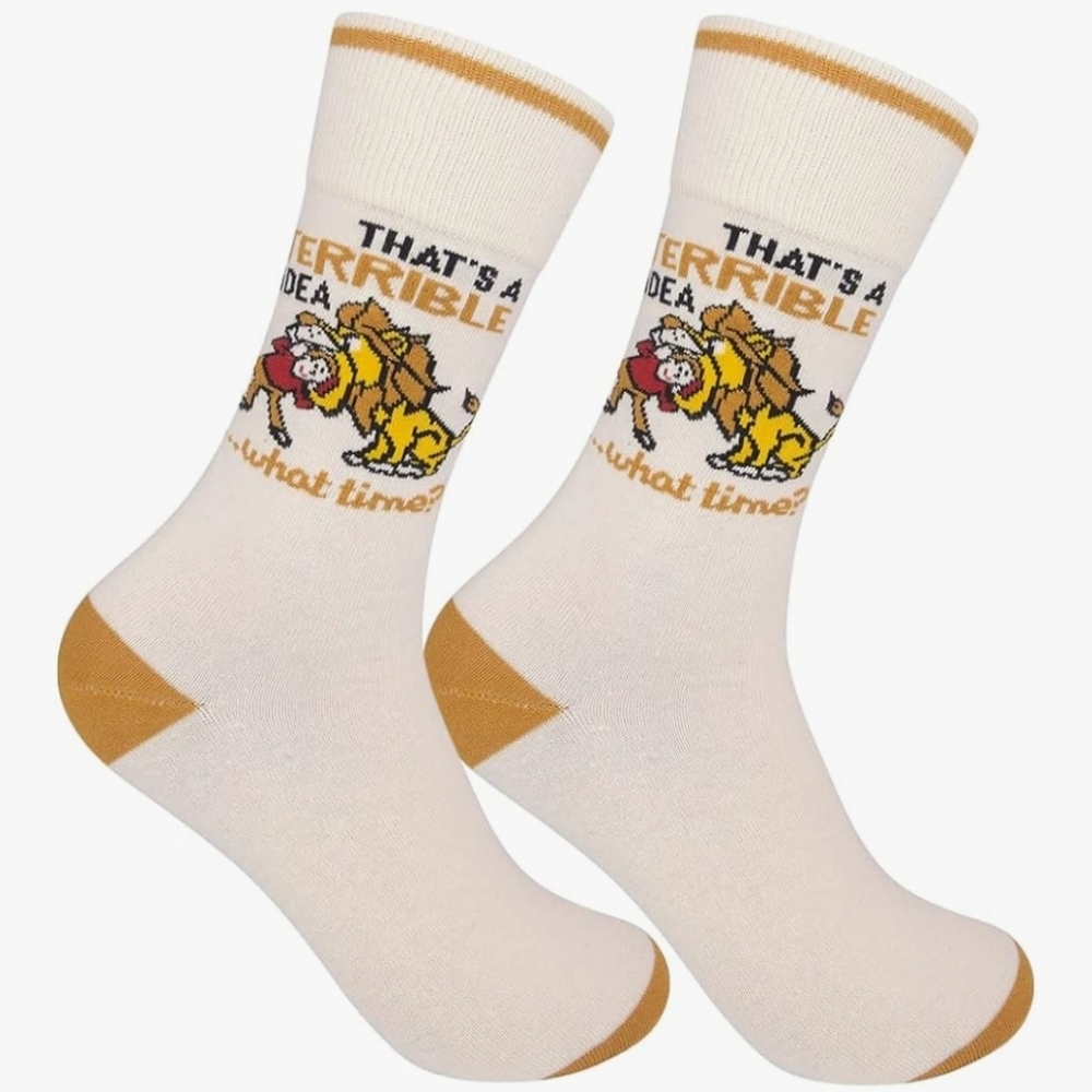 That's a Terrible Idea, What Time? Socks